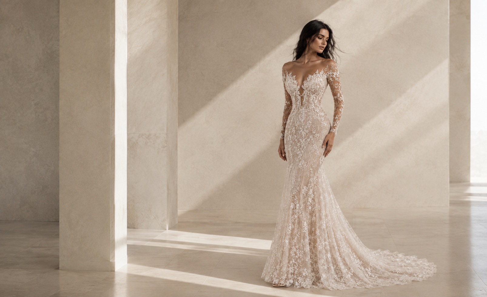 Vestido de noiva sob medida do Fabiana Baú Atelier